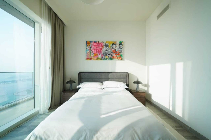 Luxuriöses 4-Zimmer Apartment mit spektakulärem Blick auf die Palme, Burj Al Arab und Jachthafen