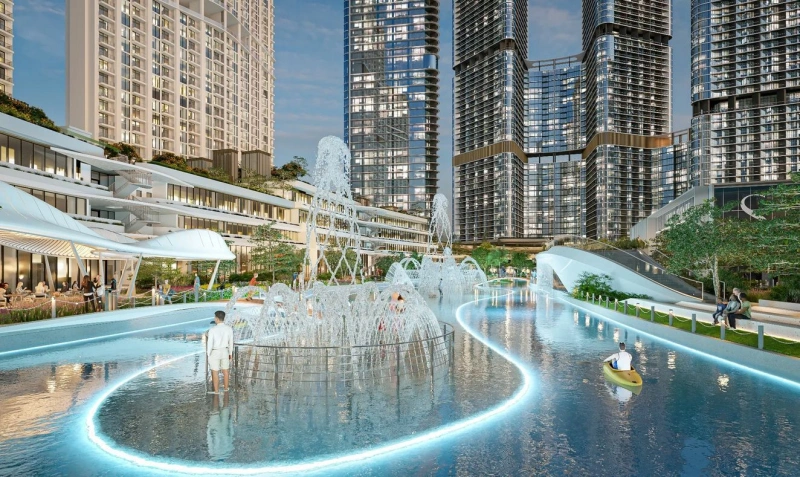 Luxuriöses 2-Zimmer-Apartment mit atemberaubendem bodentiefen Rundglas, nahe Downtown Dubai!