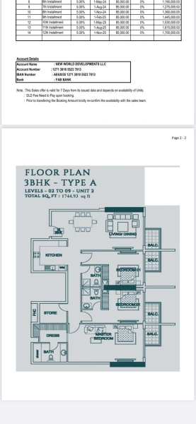 Traumhaftes 4-Zimmer-Apartment in Marwa Heights, JVC mit luxuriösem Design und erstklassiger Lage!