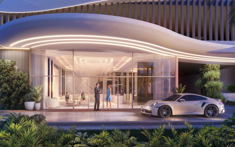 Exklusive 3-Zimmer-Luxuswohnung mit Dienstzimmer, privatem Pool und modernem Design