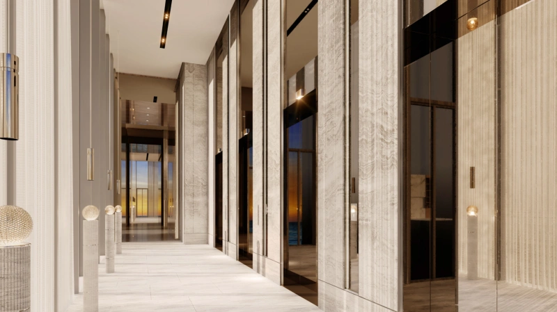 Exklusive 3-Zimmer-Luxuswohnung mit Dienstzimmer, privatem Pool und modernem Design