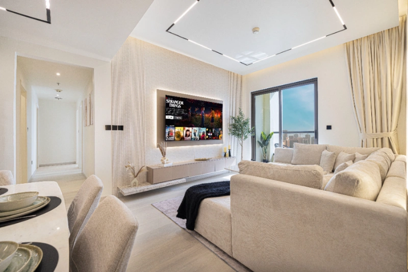 Stilvolle Drei-Zimmer-Wohnung mit Arbeitszimmer - Moderne Design-Highlights