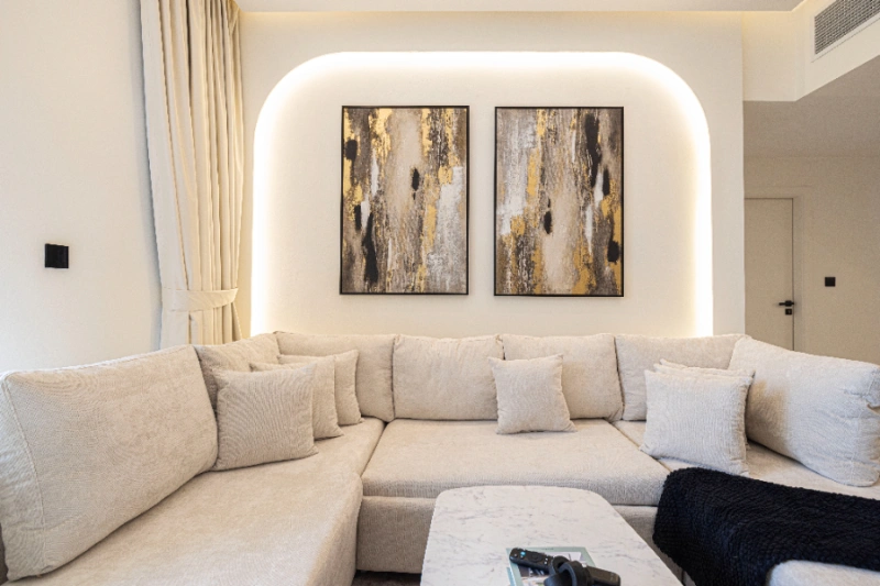 Stilvolle Drei-Zimmer-Wohnung mit Arbeitszimmer - Moderne Design-Highlights