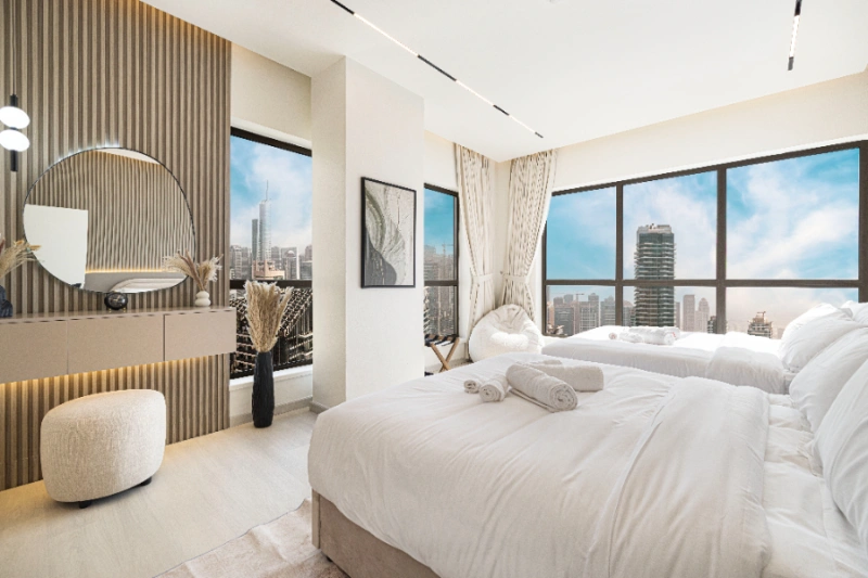 Stilvolle Drei-Zimmer-Wohnung mit Arbeitszimmer - Moderne Design-Highlights