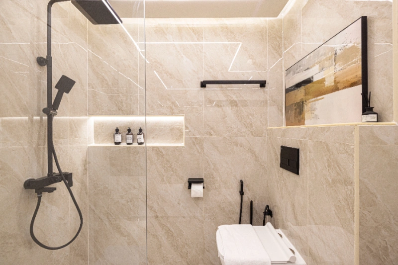 Stilvolle Drei-Zimmer-Wohnung mit Arbeitszimmer - Moderne Design-Highlights