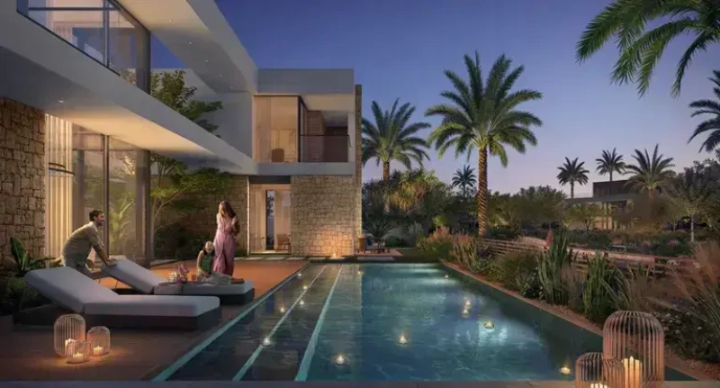 Luxuriöse 5-Zimmer-Villa mit Familienzimmer, Personal- und Fahrerzimmer,Privatpool und vier Balkonen