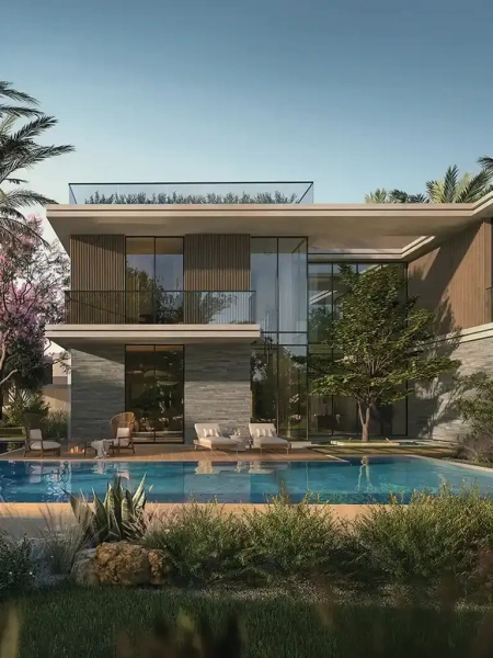 Luxuriöse 5-Zimmer-Villa mit Familienzimmer, Personal- und Fahrerzimmer,Privatpool und vier Balkonen