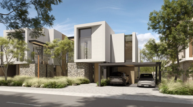 Luxuriöse 4-Zimmer-Villa mit Zimmer für das Personal, angeschlossenem Bad und privatem Pool