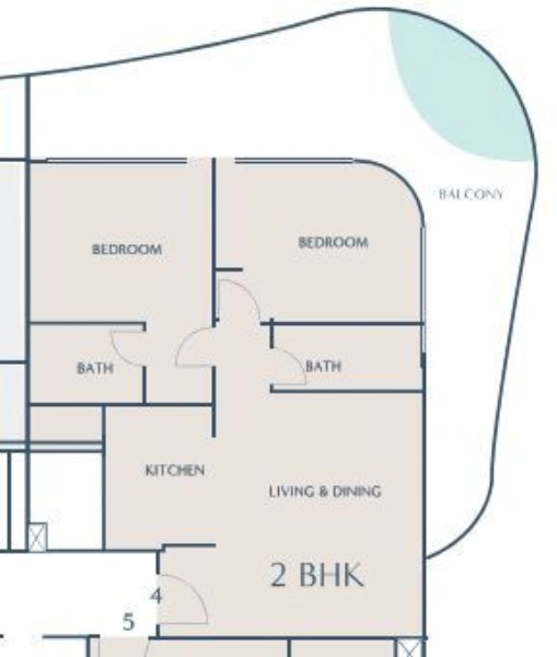 Traumhaftes 2-Zimmer-Apartment mit privatem Pool und atemberaubendem Meerblick!