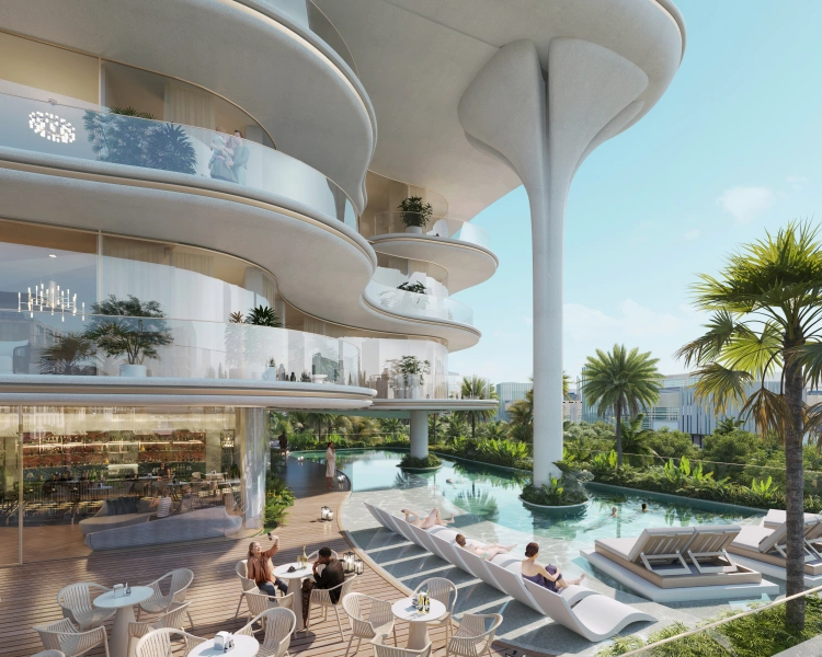 Traumhaftes 2-Zimmer-Apartment mit privatem Pool und atemberaubendem Meerblick!