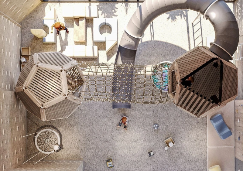 Modernes Apartment mit Sauna, 3 Schlafzimmern und in der Nähe des Miracle Gardens!