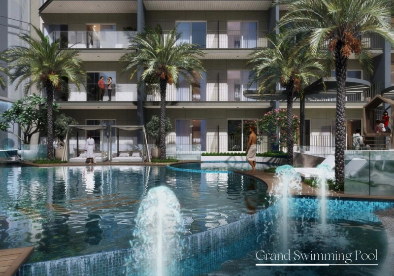 Modernes Apartment mit Sauna, 3 Schlafzimmern und in der Nähe des Miracle Gardens!