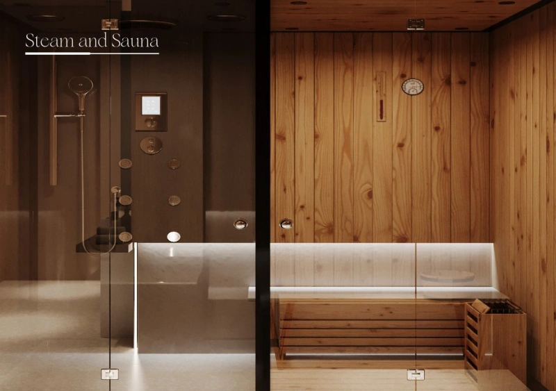 Modernes Apartment mit Sauna, 3 Schlafzimmern und in der Nähe des Miracle Gardens!