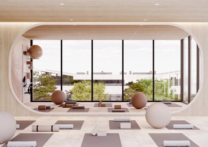 Modernes Apartment mit Sauna, 3 Schlafzimmern und in der Nähe des Miracle Gardens!