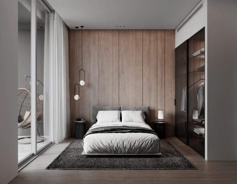 Stilvolle Drei-Zimmer-Wohnung mit modernem Design