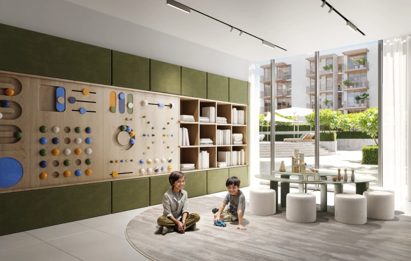 1-Schlafzimmer-Wohnung in "IR1DIAN PARK1"