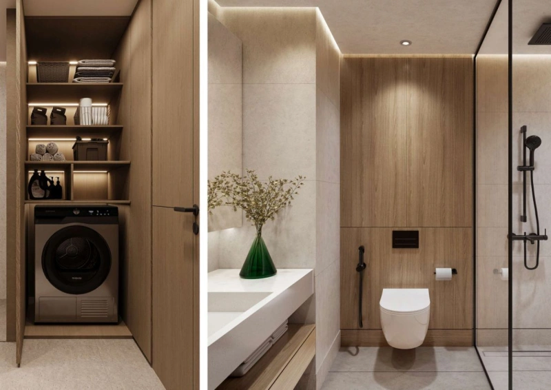 Moderne 2-Zimmer Wohnung in ruhiger Gegend mit Smart Home Ausstattung