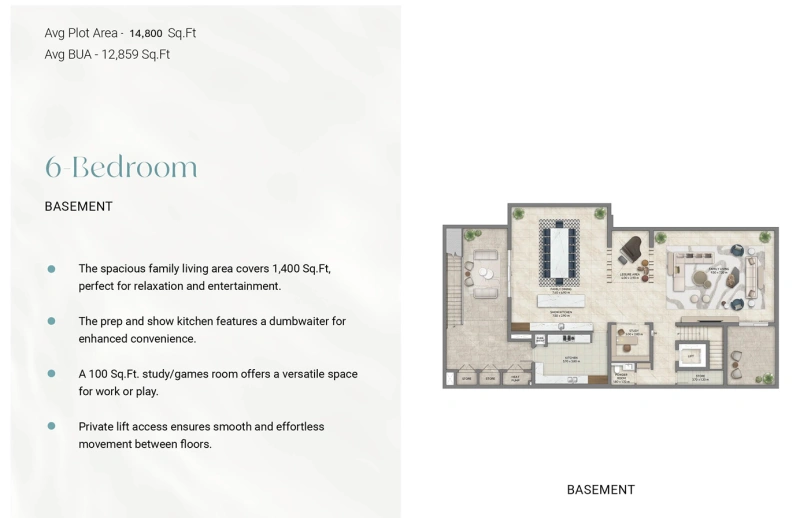 Luxuriöse 6-Zimmer-Villa mit Familienzimmer und Dachterrasse sowie riesigem Privatpool