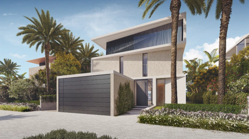 Luxuriöse Strandvilla mit 6 Schlafzimmern, riesiger Dachterrasse und großzügigem Wohnbereich.