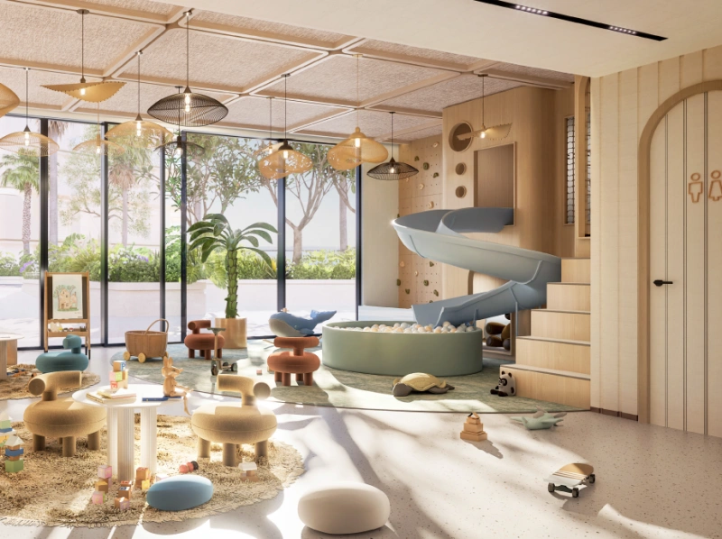 Moderne Eleganz am Strand: Luxuriöses 1-Zimmer-Apartment mit Meerblick!