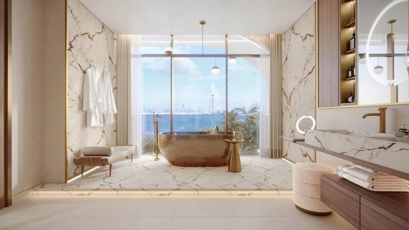 Exklusive 2-Zimmer Luxuswohnung mit Burj Khalifa Blick in bester Lage!