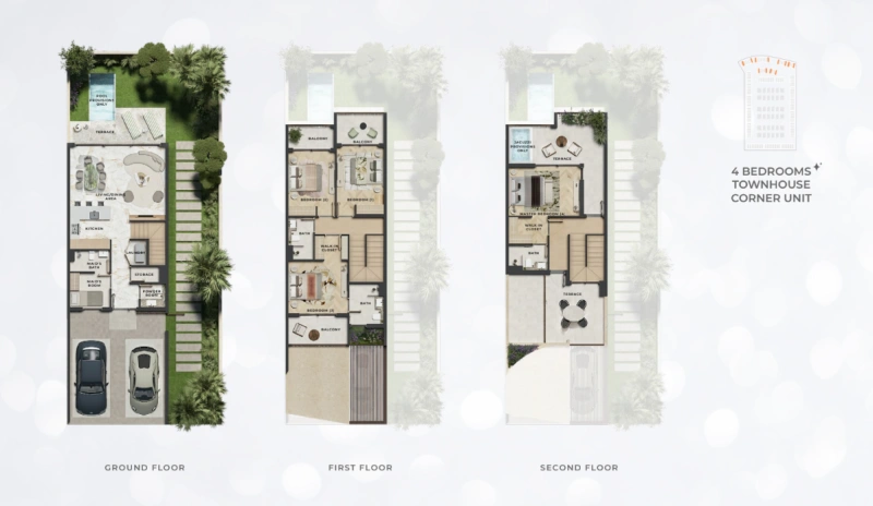 Luxuriöses Stadthaus mit 4 Schlafzimmern, privatem Pool und hochwertiger Ausstattung!