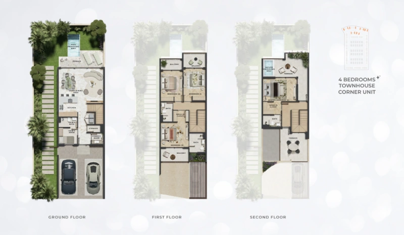 Luxuriöses Stadthaus mit 4 Schlafzimmern, privatem Pool und hochwertiger Ausstattung!