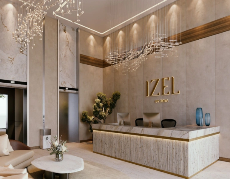 Stilvolles Ein-Zimmer-Apartment mit modernem Design