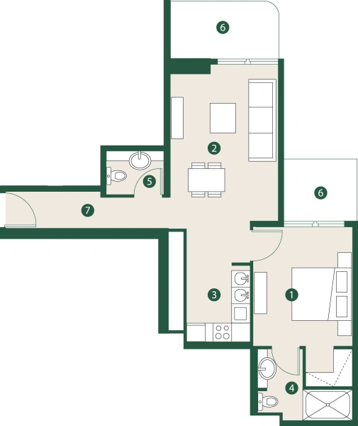 39880 - OAK YARD Residences - Apartment