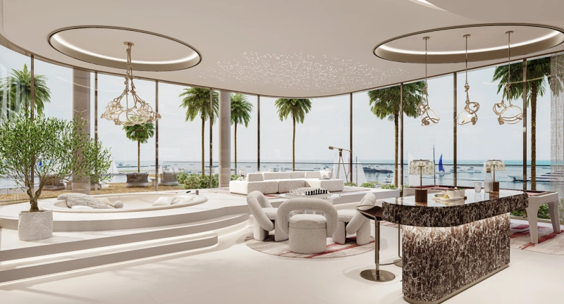 Exquisites 4-Zimmer Luxus-Penthouse mit Strandblick und Eleganz