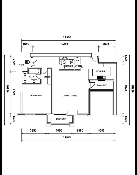 Stilvolles 1BR Apartment mit tollen Annehmlichkeiten
