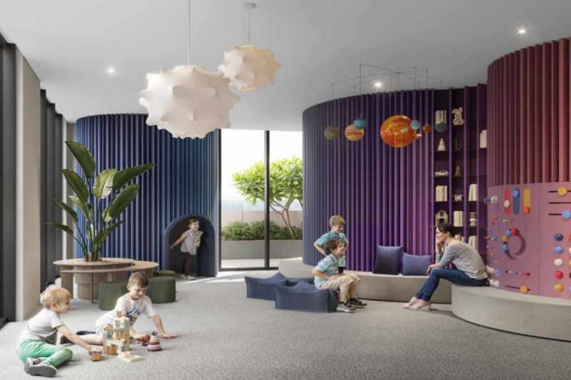 Wohnung mit zwei Schlafzimmern und Dienstmädchenzimmer