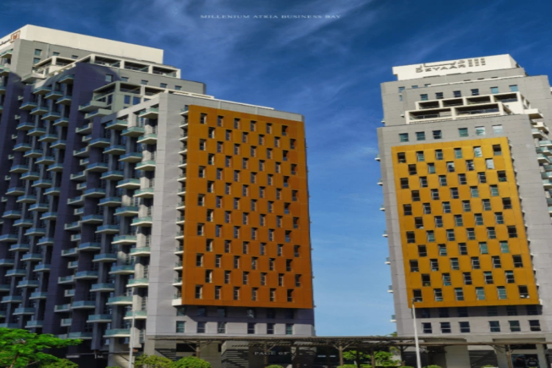 Stilvolle Wohnung mit einem Schlafzimmer und modernem Design