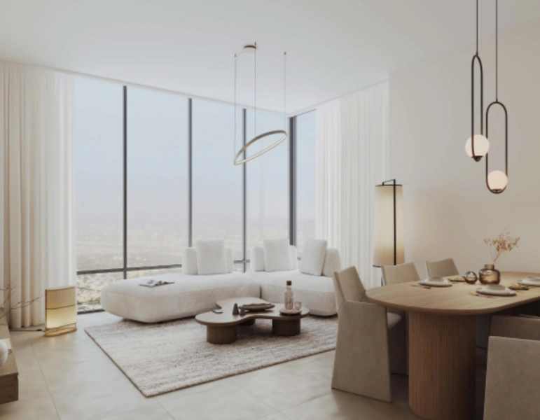 Stilvolles Ein-Zimmer-Apartment mit modernem Design