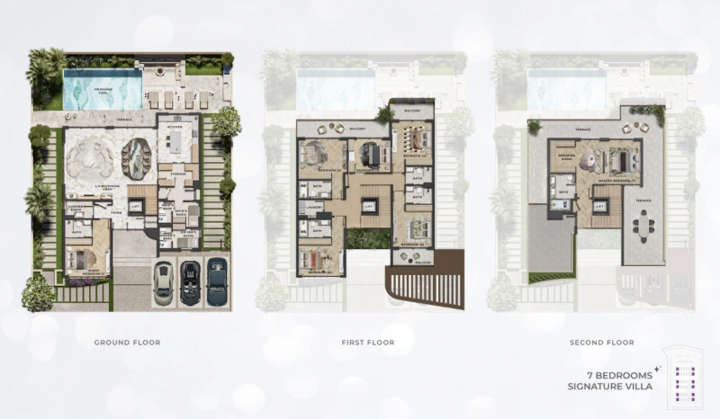 Exklusive 7-Zimmer Luxusvilla mit riesigem Pool und Gartenbereich