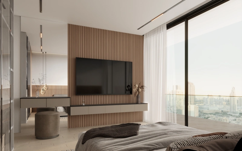 Moderne 3-Zimmer-Wohnung in Binghatti Aurora, JVC – Einzugsbereit nächstes Jahr!