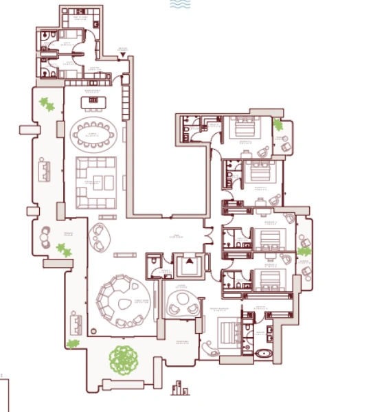 Luxuriöses 5-Zimmer-Appartement mit Resort-Style-Living in Top-Lage