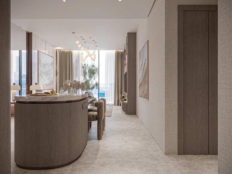 Modernes 3-Zimmer Apartment mit 2 Balkonen und tollem Eckausblick