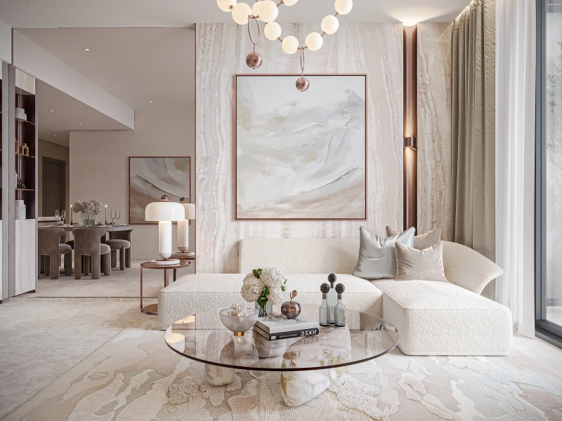 Modernes 3-Zimmer Apartment mit 2 Balkonen und tollem Eckausblick