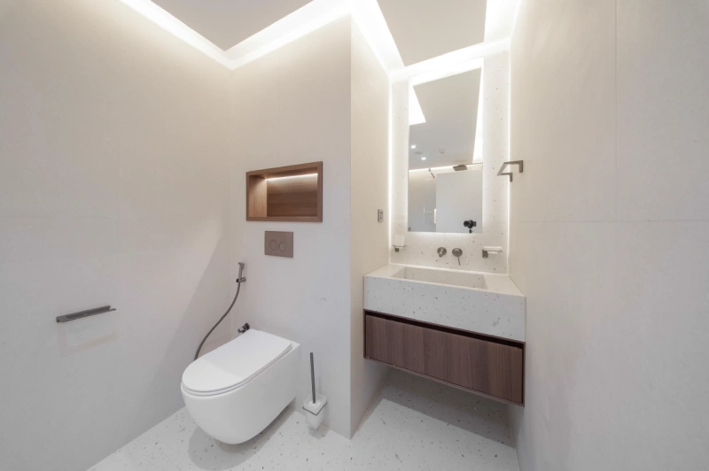 Vollständig möbliertes Luxus-Apartment mit 4 Schlafzimmern und Arbeitszimmer