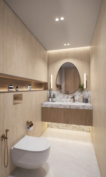 Exklusive 3-Zimmer-Wohnung mit Luxusausstattung, Dienstzimmer und Abstellraum!