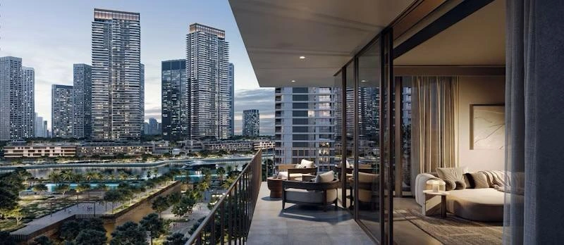 Luxueux appartement de 3 chambres avec vue sur l'eau et chambre de bonne