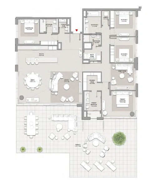 Luxuriöses 4-Zimmer-Apartment mit riesigem Grundriss in exklusiver Lage!