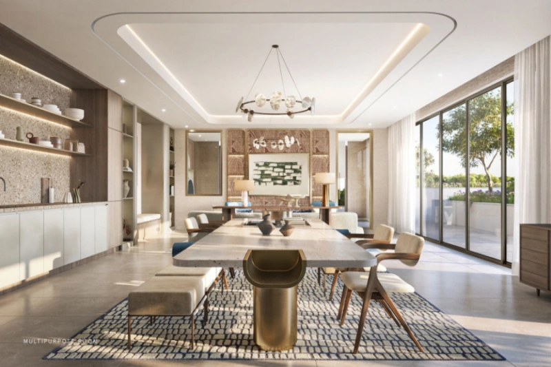 Luxuriöses Penthouse mit drei Schlafzimmern und modernem Design