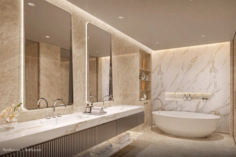 Luxuriöses Penthouse mit fünf Schlafzimmern und modernem Design - ein wahr gewordener Wohntraum!