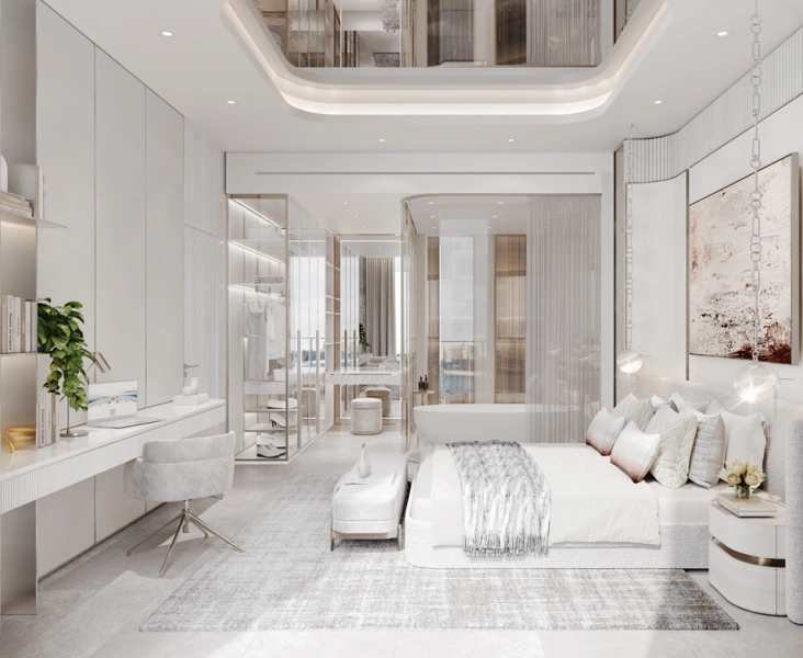 Luxuriöses Apartment mit 2 Schlafzimmern direkt am Strand mit atemberaubendem Meerblick