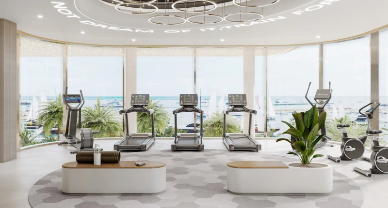 Luxuriöses Apartment mit 2 Schlafzimmern direkt am Strand mit atemberaubendem Meerblick