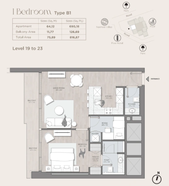 Charmantes 1-Bett-Zimmer + Arbeitszimmer - ideal für kleine Familien!