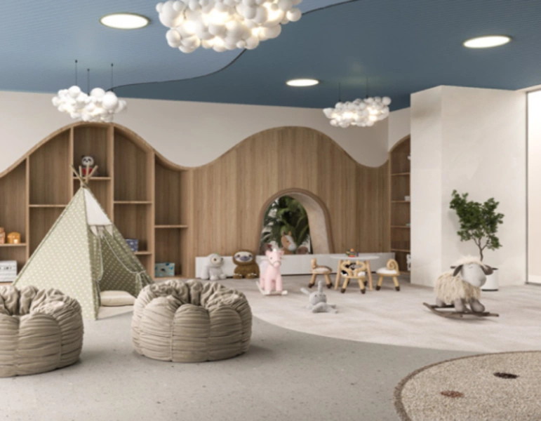 Stilvolles Ein-Zimmer-Apartment mit modernem Design