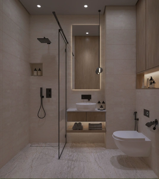 Traumhafte 2-Zimmer-Wohnung mit Rooftop Pool und Rooftop Kino